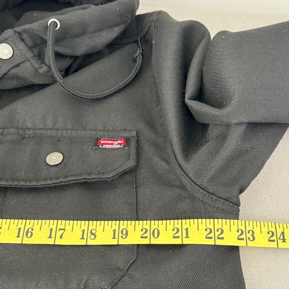 Wrangler Workwear fleece lined hooded jacket - Picture 8 of 13